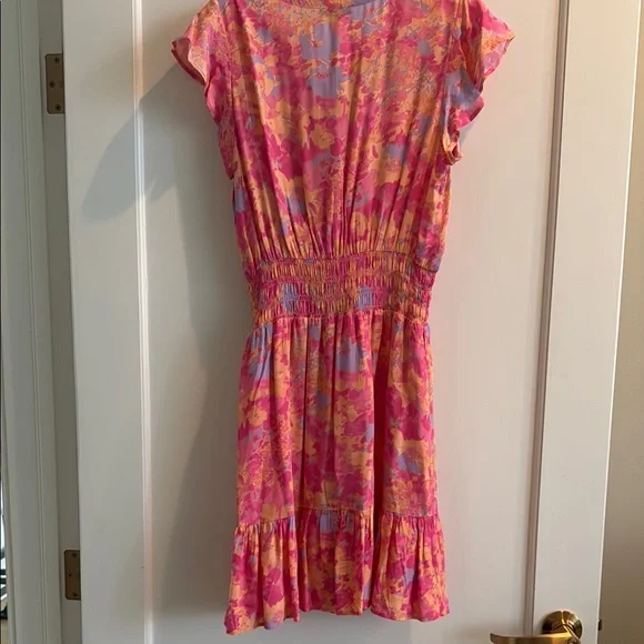 Rails Pink and Orange Floral Dress - Picture 2 of 6